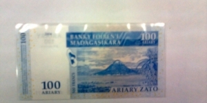 Banknote from Madagascar