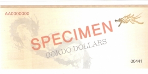 Banknote from Exonumia