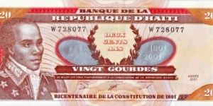 20 Gourdes Banknote