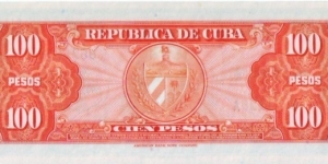 Banknote from Cuba