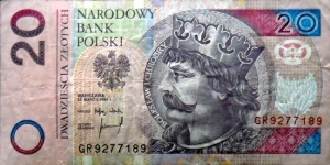 20 złotych.
GR 9277189 Banknote