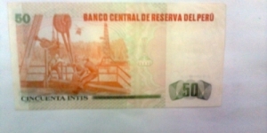 Banknote from Peru