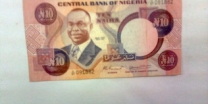 10 naira Banknote