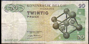 Banknote from Belgium