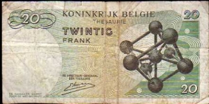 Banknote from Belgium