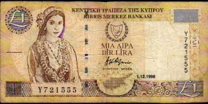 1 Lira/Pound__
pk# 60 b__
01.12.1998 Banknote