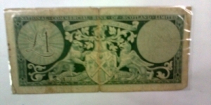 Banknote from Scotland