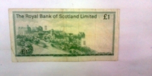 Banknote from Scotland