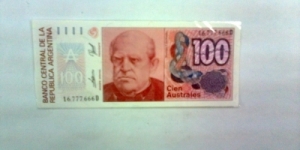 100 australes Banknote
