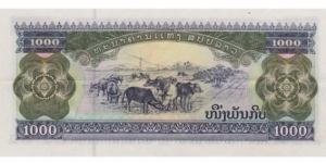 Banknote from Laos