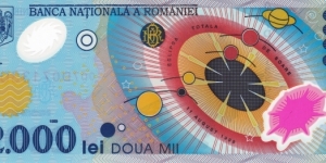 Romania 2000 lei 1999 