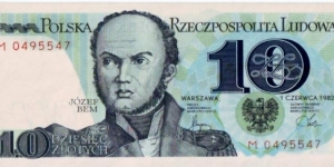 10 Zlotych Banknote