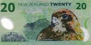 Banknote from New Zealand