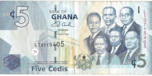 5 Cedis Banknote