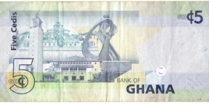 Banknote from Ghana