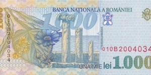 Banknote from Romania