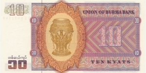 Banknote from Myanmar