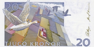 Banknote from Sweden