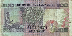 Banknote from Tanzania