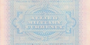 Banknote from Italy