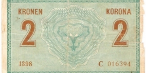 Banknote from Austria