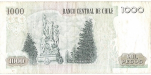 Banknote from Chile