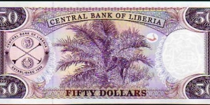 Banknote from Liberia