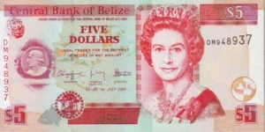 5 Dollars Banknote