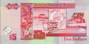 Banknote from Belize