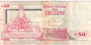 Banknote from Uruguay