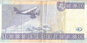 Banknote from Lithuania