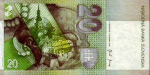 Banknote from Slovakia