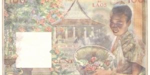 Banknote from Laos