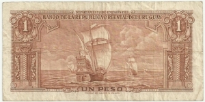 Banknote from Uruguay