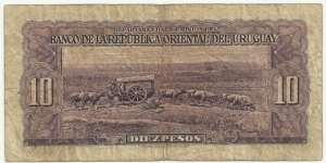 Banknote from Uruguay