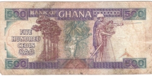 Banknote from Ghana