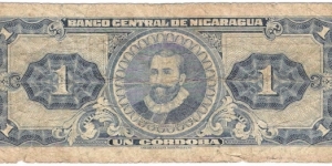 Banknote from Nicaragua