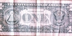 Banknote from USA