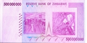 Banknote from Zimbabwe