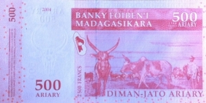 Banknote from Madagascar