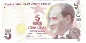 5 Lira Banknote