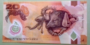 Banknote from Papua New Guinea