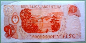 Banknote from Argentina