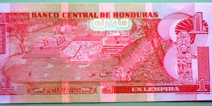 Banknote from Honduras