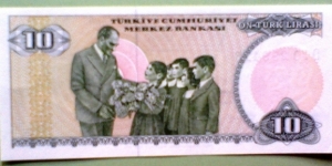 Banknote from Turkey