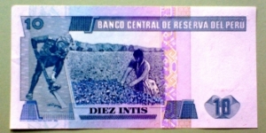 Banknote from Peru