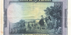 Banknote from Spain