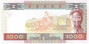 Banknote from Guinea