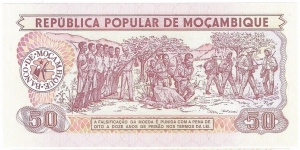 Banknote from Mozambique