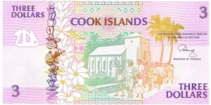 Banknote from Cook Islands